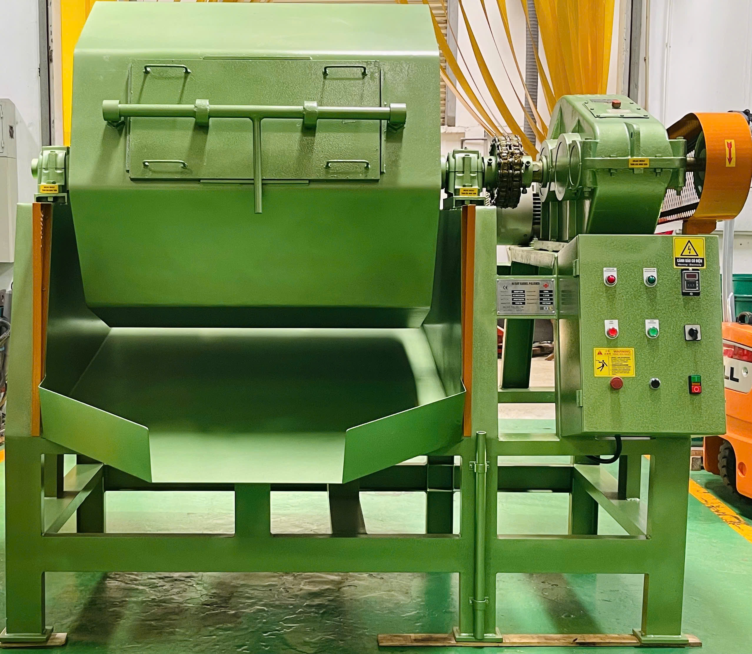 Large Horizontal Single Cage Rotator